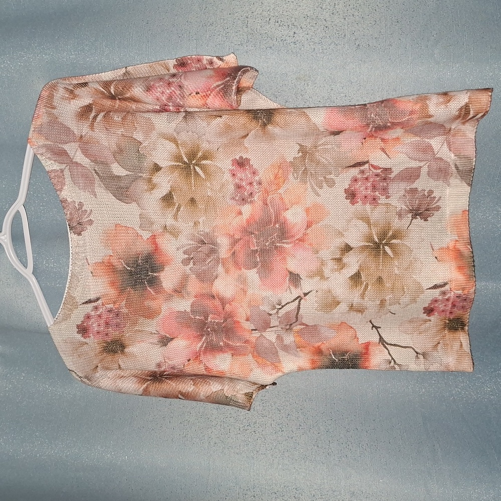 Made In Italy‎ Floral Short Sleeve Top